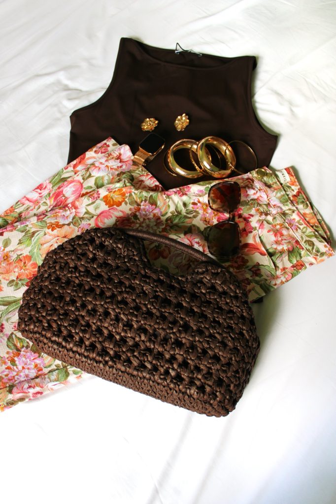 outfit pantalon fleuri Pimkie